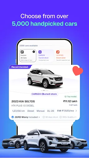 Скриншот 4 — Cars24®: Buy & Sell Used Cars