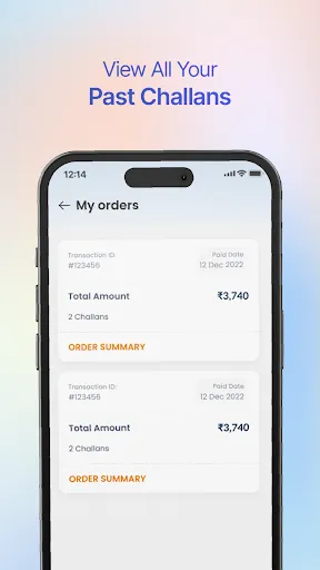 Скриншот 4 — RTO Challan Check Info App