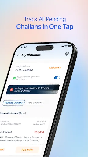 Скриншот 7 — RTO Challan Check Info App