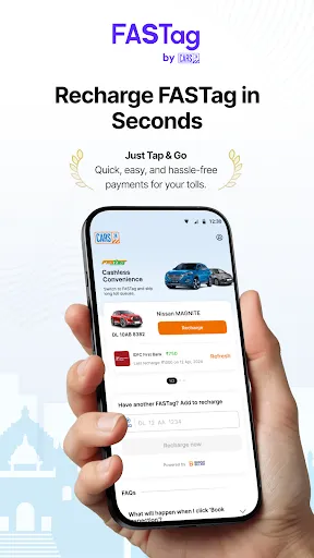 Скриншот 1 — FASTag Recharge & Balance App