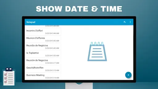 Скриншот 3 — Notepad for Android TV