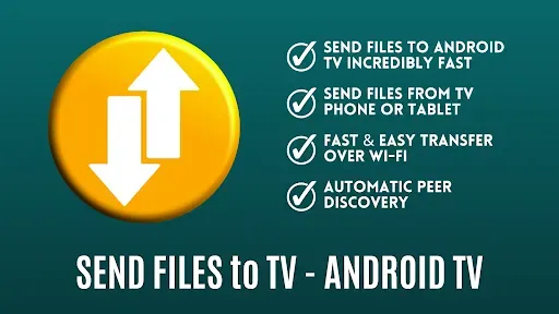Скриншот 1 — Send Files to TV - Android TV