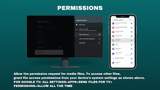 Скриншот 8 — Send Files to TV - Android TV