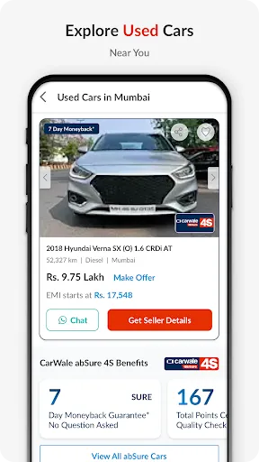 Скриншот 3 — CarWale: Buy-Sell New/Used Car