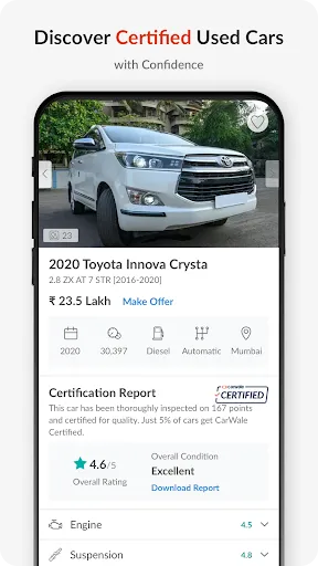 Скриншот 6 — CarWale: Buy-Sell New/Used Car