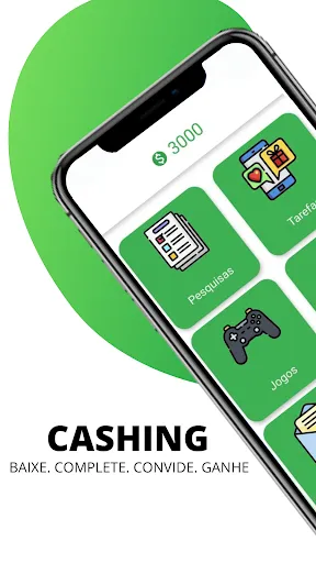 Скриншот 1 — Cashing - Ganhe Dinheiro
