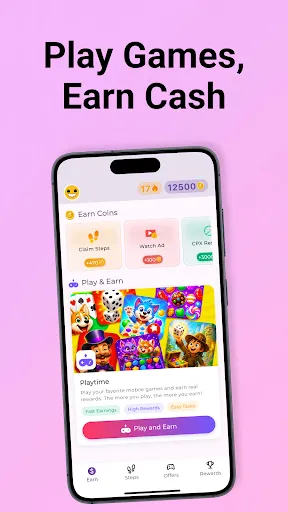 Скриншот 1 — CashSpace: Play & Earn Rewards
