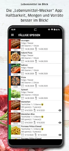 Скриншот 3 — CASO Food Manager