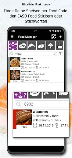 Скриншот 4 — CASO Food Manager