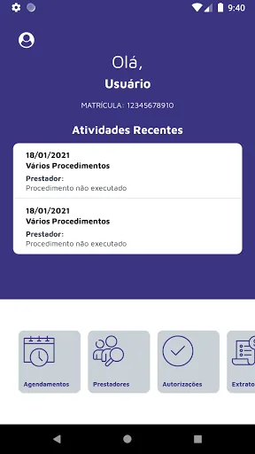 Скриншот 4 — CASSEMS Beneficiário