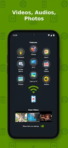 Скриншот 2 — Cast to TV+ Chromecast Roku TV