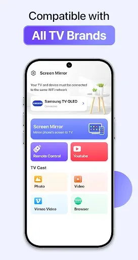 Скриншот 3 — Cast to TV & Screen Mirroring