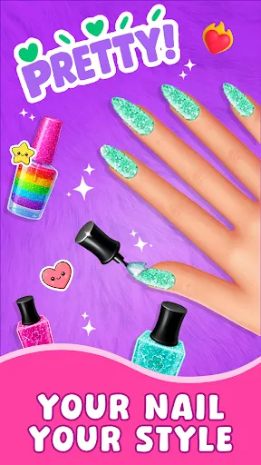 Скриншот 1 — Nail Salon 3D – Acrylic Art