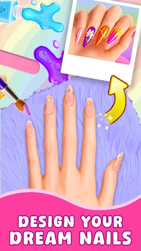 Скриншот 2 — Nail Salon 3D – Acrylic Art