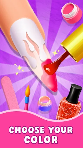 Скриншот 3 — Nail Salon 3D – Acrylic Art