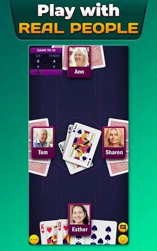 Скриншот 2 — Euchre.com - Euchre Online