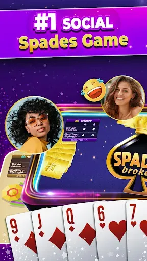 Скриншот 3 — VIP Spades - Card Game Online