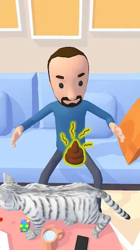Скриншот 2 — Cat Choices: Virtual Pet 3D
