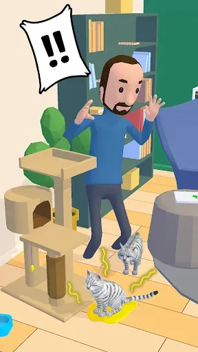 Скриншот 3 — Cat Choices: Virtual Pet 3D