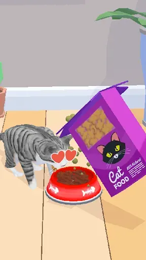Скриншот 5 — Cat Choices: Virtual Pet 3D