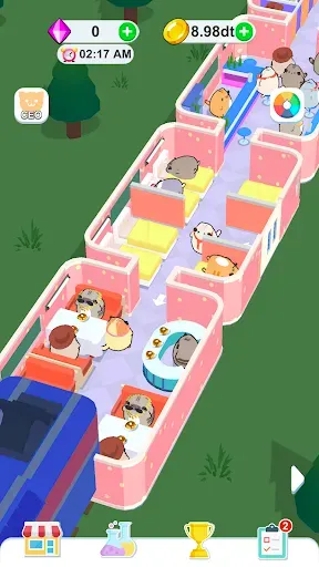 Скриншот 5 — Cat Train Tycoon