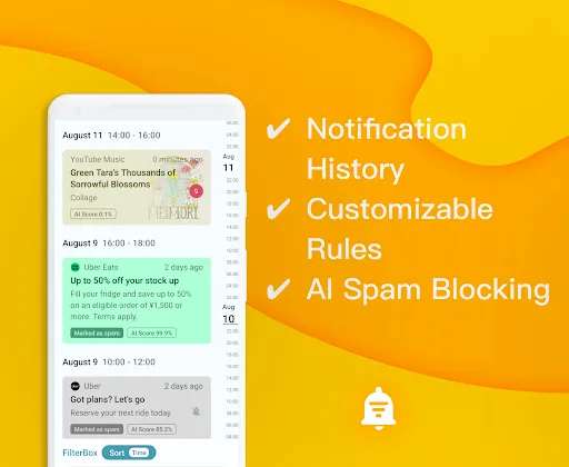 Скриншот 1 — FilterBox Notification Manager
