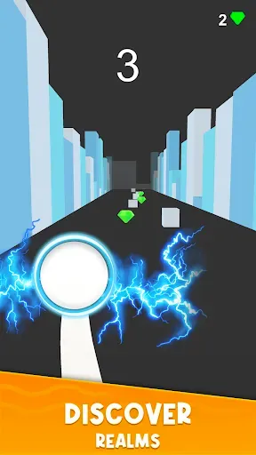 Скриншот 2 — 3D Ball Catch Up - Racing Ball