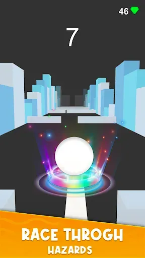 Скриншот 5 — 3D Ball Catch Up - Racing Ball