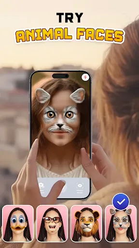 Скриншот 2 — Live Funny Face Camera