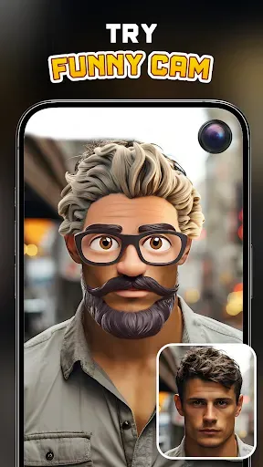 Скриншот 3 — Live Funny Face Camera