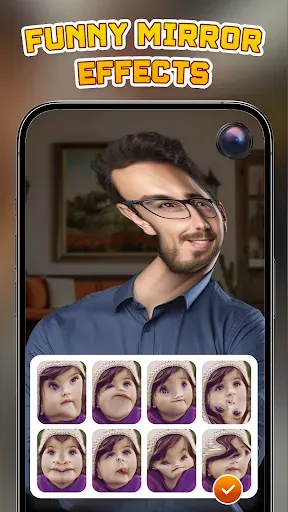 Скриншот 4 — Live Funny Face Camera