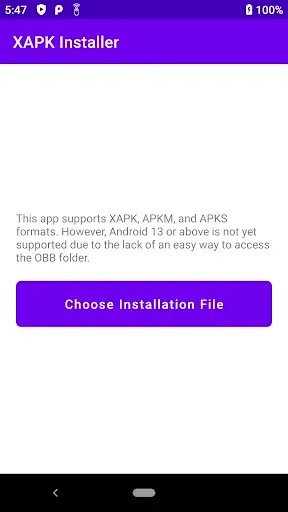 Скриншот 1 — XAPK Installer