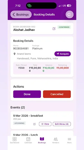 Скриншот 3 — Cateringwaala - AI Assistant