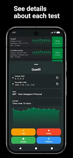 Скриншот 3 — DNS Speed Test