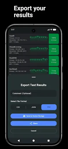 Скриншот 5 — DNS Speed Test