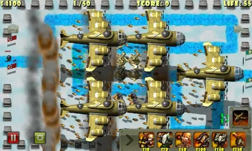 Скриншот 1 — Маленький командир: WWII TD