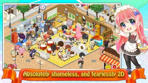 Скриншот 1 — Moe Girl Cafe 2