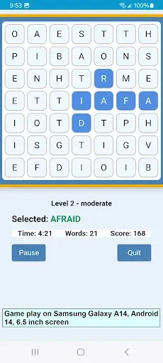 Скриншот 4 — Word Construct Solitaire