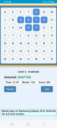 Скриншот 5 — Word Construct Solitaire