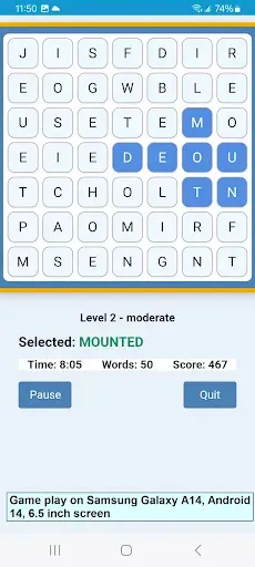 Скриншот 6 — Word Construct Solitaire