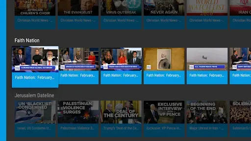 Скриншот 4 — CBN News for Android TV