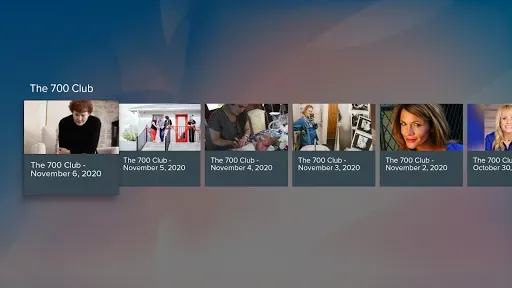 Скриншот 3 — CBN Family for Android TV