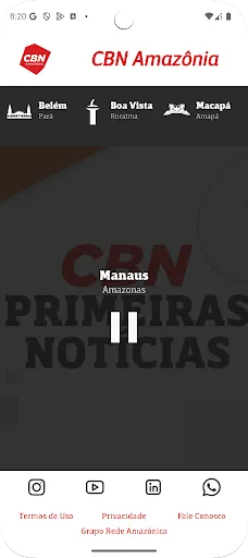 Скриншот 2 — CBN Amazônia