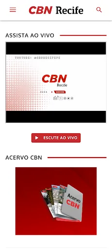 Скриншот 4 — CBN Recife - 105,7 FM