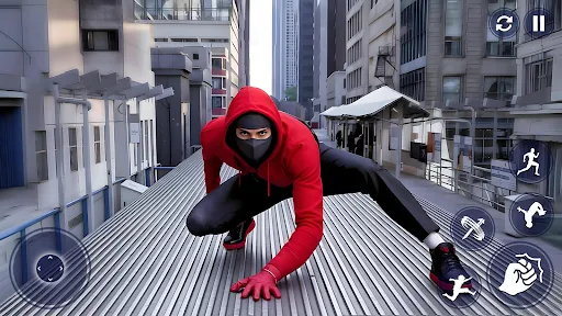 Скриншот 5 — Flying Spider Hero City Action