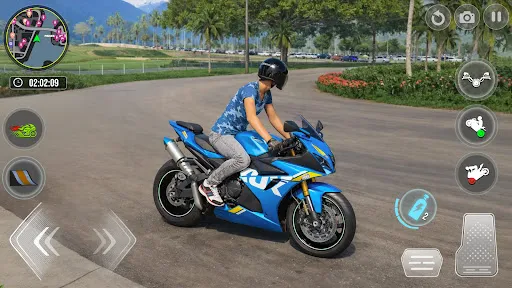 Скриншот 7 — Real Bike Driving Racing Games