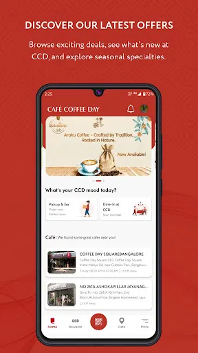 Скриншот 3 — CCD - Café Coffee Day