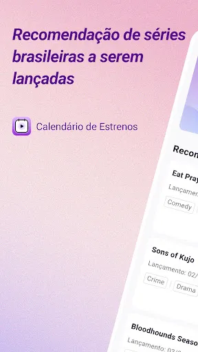 Скриншот 1 — Calendário de Estrenos