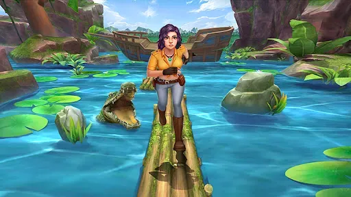 Скриншот 7 — Endless Run: Jungle Escape 2