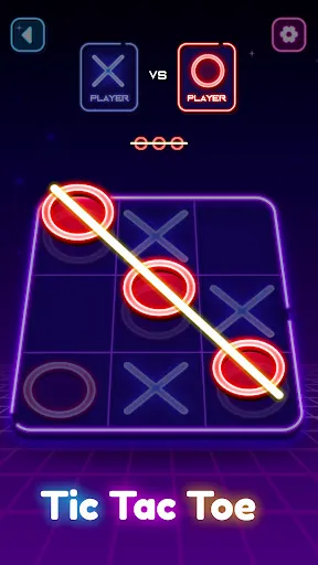Скриншот 1 — Tic Tac Toe - 2 Player XO